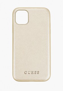 Чехол для iPhone Guess 11, Iridescent Hard PU Gold