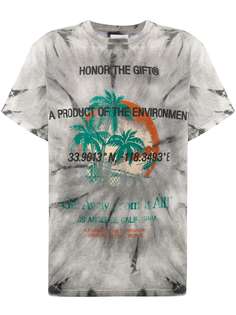 HONOR THE GIFT футболка Product of the Enviroment с принтом тай-дай