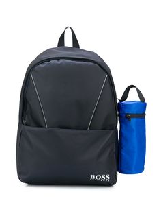 BOSS Kidswear рюкзак с логотипом и контрастной отделкой