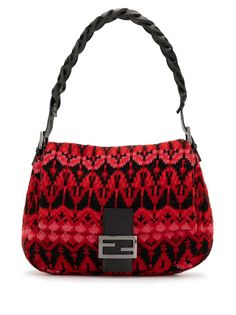 Fendi Pre-Owned сумка-тоут Nordic Braid Mamma Baguette