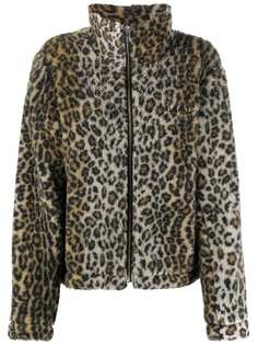 AMBUSH флисовая куртка с леопардовым принтом