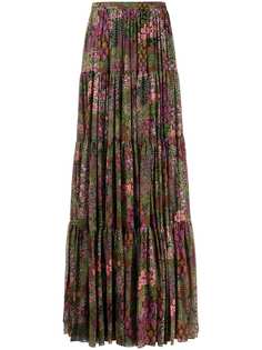 Giambattista Valli юбка макси с цветочным принтом