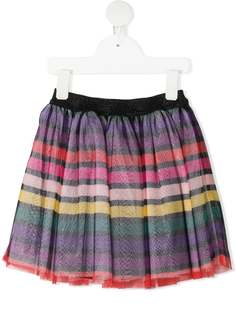 SONIA RYKIEL ENFANT полосатая юбка с эластичным поясом