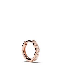 Astley Clarke серьга-кольцо Mini Interstellar из розового золота с бриллиантами