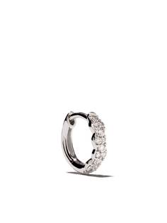 Astley Clarke серьга-кольцо Mini Interstellar из белого золота с бриллиантами