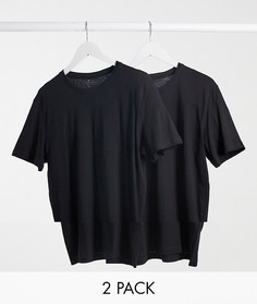 Набор черных футболок Tom Tailor-Черный