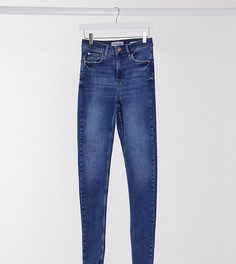 Моделирующие джинсы скинни синего цвета New Look Tall-Синий