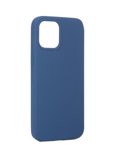 Чехол Innovation для APPLE iPhone 12 Pro Max Silicone Soft Inside Blue 18025