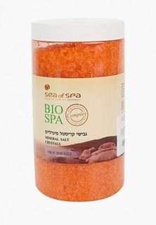 Соль для ванн Sea of Spa SEA of SPA Соль с натуральным ароматом жасмина и минералами Мертвого моря (производство Израиль), 1 кг