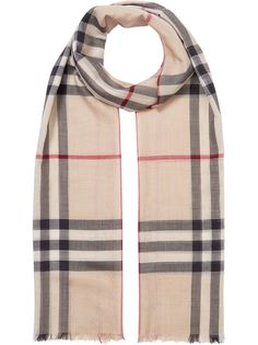 Burberry объемный шарф в клетку Vintage Check