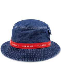 Supreme панама Jacquard Logo Taping Crusher