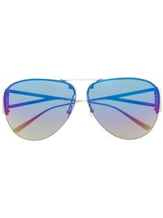 Bottega Veneta Eyewear солнцезащитные очки-авиаторы 1066S