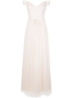 Marchesa Notte Bridesmaids платье с открытыми плечами