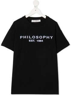 Philosophy Di Lorenzo Serafini Kids футболка с логотипом