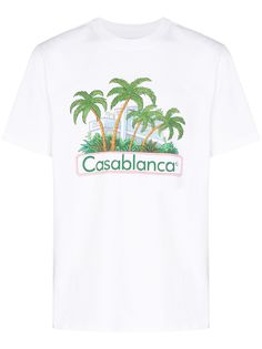 Casablanca футболка с принтом Island из коллаборации с Browns 50