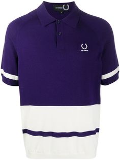 Raf Simons X Fred Perry рубашка поло в полоску