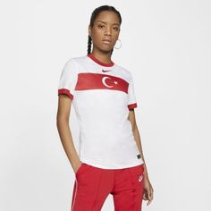 Женское футбольное джерси из домашней формы сборной Турции 2020 Stadium Nike