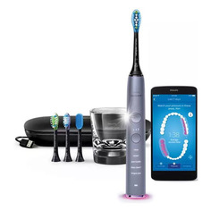 Электрическая зубная щетка PHILIPS Sonicare DiamondClean HX9924/47, цвет: сиреневый