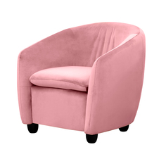 Кресло Liyasi Оливия розовое 72x67x66 см