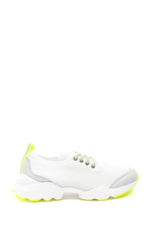 Белые комбинированные кроссовки Marina Rinaldi