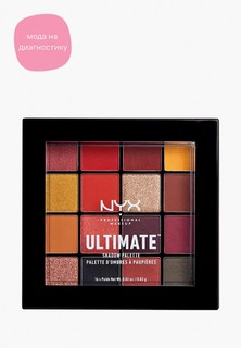 Палетка для глаз Nyx Professional Makeup Ultimate Shadow Palette, оттенок 09, Phoenix, 13 г