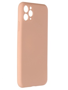 Чехол Pero для APPLE iPhone 11 Pro Max Liquid Silicone Pink PCLS-0023-PK ПЕРО
