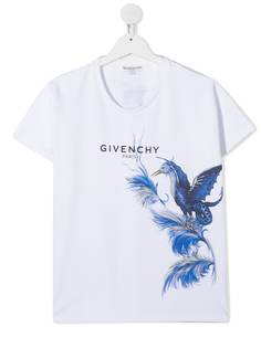 Givenchy Kids футболка с принтом