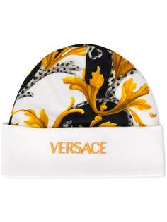 Young Versace шапка с принтом Acanthus