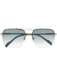 Cutler & Gross солнцезащитные очки-авиаторы 1373