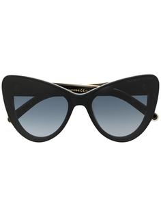 Marc Jacobs Eyewear солнцезащитные очки в оправе кошачий глаз