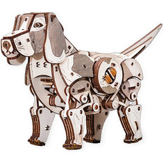 Конструктор Ewa Механический щенок Puppy, 246 элементов Eco Wood Art
