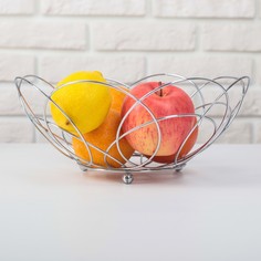 Ваза для фруктов доляна, 28,5×28,5×8,5 см