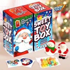 Игрушка сюрприз sweet toy box, конфеты, дед мороз Woow Toys