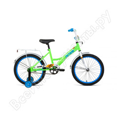 Велосипед altair kids 20, рост 13, 2019-2020, ярко-зеленый/синий rbkt05n01010