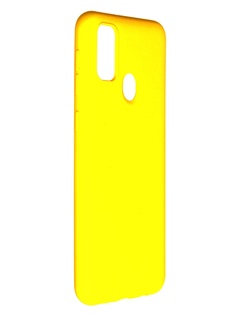 Чехол Pero для Samsung Galaxy M21/M30s Liquid Silicone Yellow PCLS-0014-YW ПЕРО