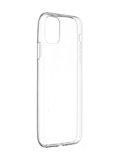 Чехол Pero для Apple iPhone 11 Pro Max Silicone Clip Case Transparent CC01-I6519TR ПЕРО