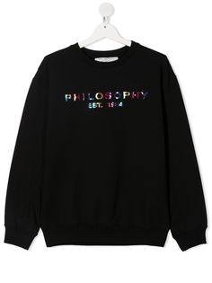 Philosophy Di Lorenzo Serafini Kids толстовка с логотипом