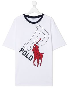 Ralph Lauren Kids футболка с логотипом