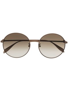 Alexander McQueen Eyewear солнцезащитные очки AM0275S в круглой оправе