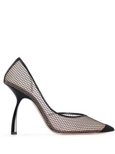 Piferi Black Ursula 100 mesh pumps