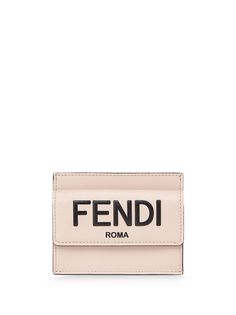 Fendi кошелек с тисненым логотипом