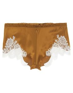 Lace Trim Leopard Print Panties