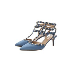 Кожаные туфли Rockstud Valentino