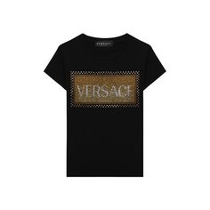 Хлопковая футболка Versace