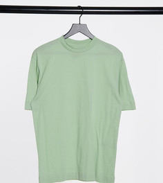 Зеленая футболка COLLUSION Unisex-Зеленый