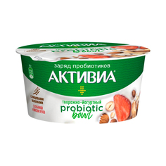 Творожок Danone с ананасом и бананом 3.6%, 110 г Активиа