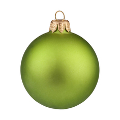 Шар новогодний Morozco зеленый 5,5 см