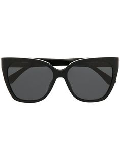 Moschino Eyewear массивные солнцезащитные очки в оправе кошачий глаз