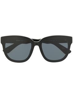 Moschino Eyewear массивные солнцезащитные очки в оправе кошачий глаз