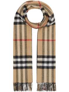 Burberry кашемировый шарф в клетку Vintage Check